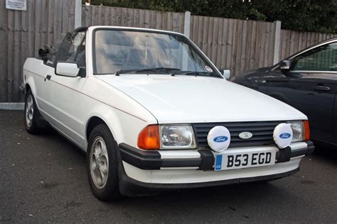 1984 Ford escort cabrio